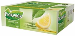 Pickwick groene thee Lemon original 100 zakjes van 2 gram 