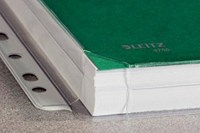 Showtas met expansievouw glashelder 0.17mm 11-gaats Leitz Premium copy safe XL-2