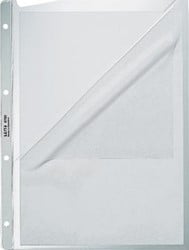 Showtassen A4 120 micron 2 zijden open (L-model) 11-rings Leitz 100 stuks