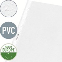 Leitz showtas A4 70 micron gekorreld 11-rings 100 stuks-2