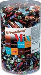 Celebrations Mixed Miniatures tube van 3 kg (296 stuks)
