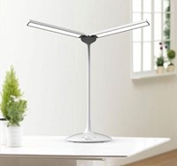 ALBA LED draadloze LED bureaulamp Twin, wit-1