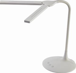 ALBA LED draadloze LED bureaulamp Twin, wit