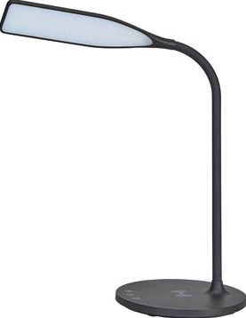 ALBA LED LED bureaulamp Smart, met QI oplader, zwart