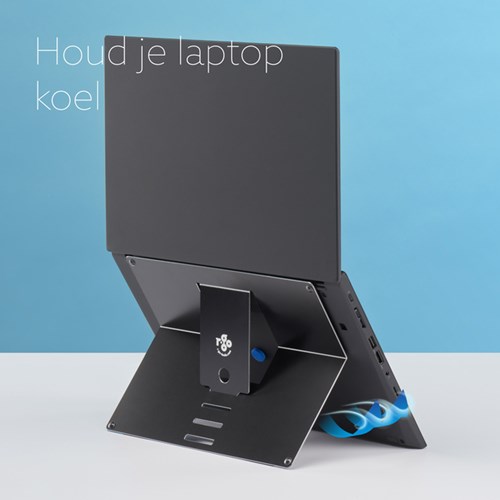Laptopstandaard R-Go Tools zwart voor laptops tussen de 10 en 22 inch-3