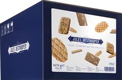 Jules Destrooper koekjes Jules' Assorted Butter Biscuits doos van 300 stuks