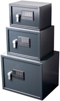 Kluisje 310x220x200mm elektronisch donkergrijs-1