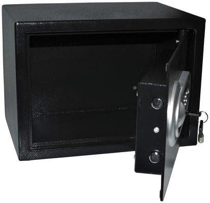 Kluisje 350x250x250mm fingerprint electronisch zwart-3