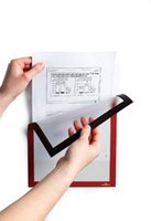 Duraframe Durable 486903 magnetisch A4 rood-3