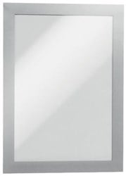 Durable Duraframe 14,8 x 21 cm A5 zilver 2 stuks