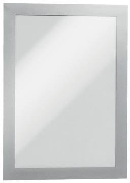 Durable Duraframe 14,8 x 21 cm A5 zilver 2 stuks