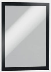 Infoframe Durable Duraframe A4 zelfklevend zwart 2 stuks