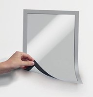 Durable Duraframe A4 zelfklevend zilver 2 stuks-2