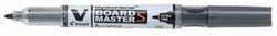 Dunne whiteboard stiften Pilot V board Master S zwart