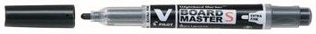 Pilot whiteboardmarker V Board Master S, zwart-3