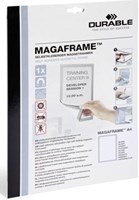 Durable Duraframe A4 zilver zelfklevend