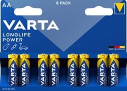 AA batterij Varta Longlife Power 8 stuks