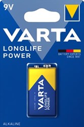 9 volt batterij Varta Longlife Power 1 stuks