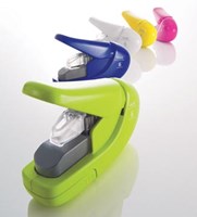 Nietmachine Plus nieten zonder nietjes blauw-3