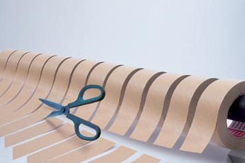 Plus FitCut Curve PREMIUM schaar, 17,5 cm, titanium bladen, blauw, op blister-3