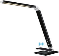 Bureaulamp met draadloze oplader ledlamp Magic plus zwart-3