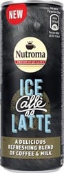 Nutroma Ice Caffè Latte, blik van 25 cl, pak 12 stuks