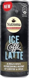 Nutroma Ice Caffè Latte, blik van 25 cl, pak 12 stuks
