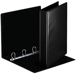 Esselte presentatieringband 4 rings 30 mm zwart