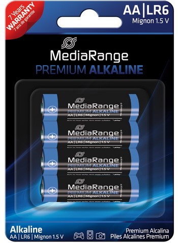 AA batterij MEDIARANGE Premium 4 stuks