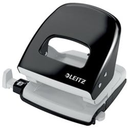 Leitz Nexxt 5008 perforator 2 gaats 30vel zwart op blister