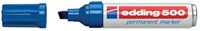 Edding stift 500 permanent marker blauw