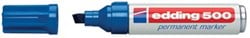 Edding stift 500 permanent marker blauw