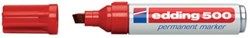 Edding stift 500 permanent marker rood