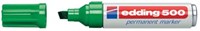 Edding stift 500 permanent marker groen