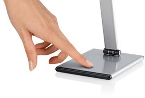 Hansa bureaulamp Slim LED-lamp zilver-3