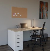 Hansa bureaulamp Breeze LED-lamp grijs-1