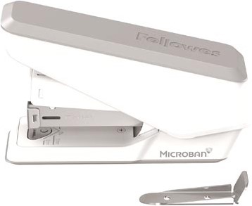 FellowesLX840 EasyPress nietmachine met Microban half strip 25 blad wit-2