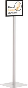 Durable vloerstandaard Info Stand Basic voor A4-2