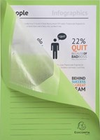 Exacompta L-map Forever voor A4 pak van 25 stuks lichtgroen-3