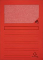 Exacompta L-map Forever voor A4 pak van 25 stuks rood