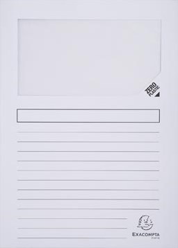Exacompta L-map Forever voor A4 pak van 25 stuks wit