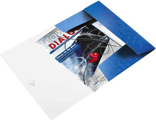 Leitz Elastomap Wow blauw-3