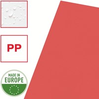 Insteekmap L-map Esselte standaard A4 PP rood-12