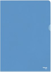 Insteekmap L-map Esselte standaard A4 PP blauw