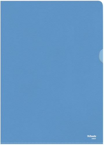 Insteekmap L-map Esselte standaard A4 PP blauw