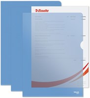 Insteekmap L-map Esselte standaard A4 PP blauw-7