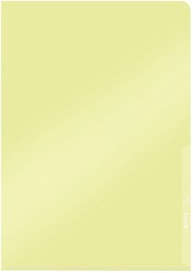 Insteekmap L-map Leitz premium A4 PVC geel