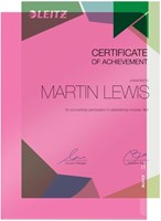 Insteekmap L-map Leitz premium A4 PVC rood-2