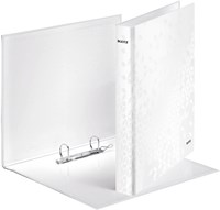 Ringband Leitz WOW A4 2-rings D-mech 25mm karton wit