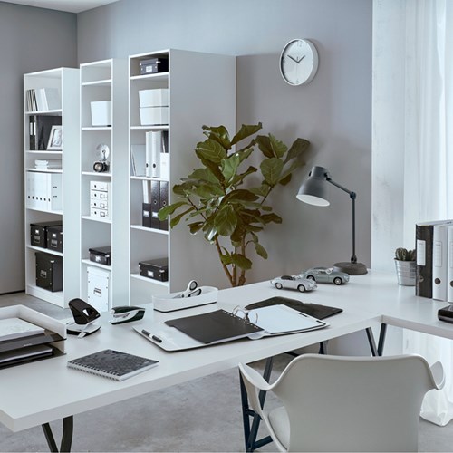 Ringband Leitz WOW A4 2-rings D-mech 25mm karton wit-3